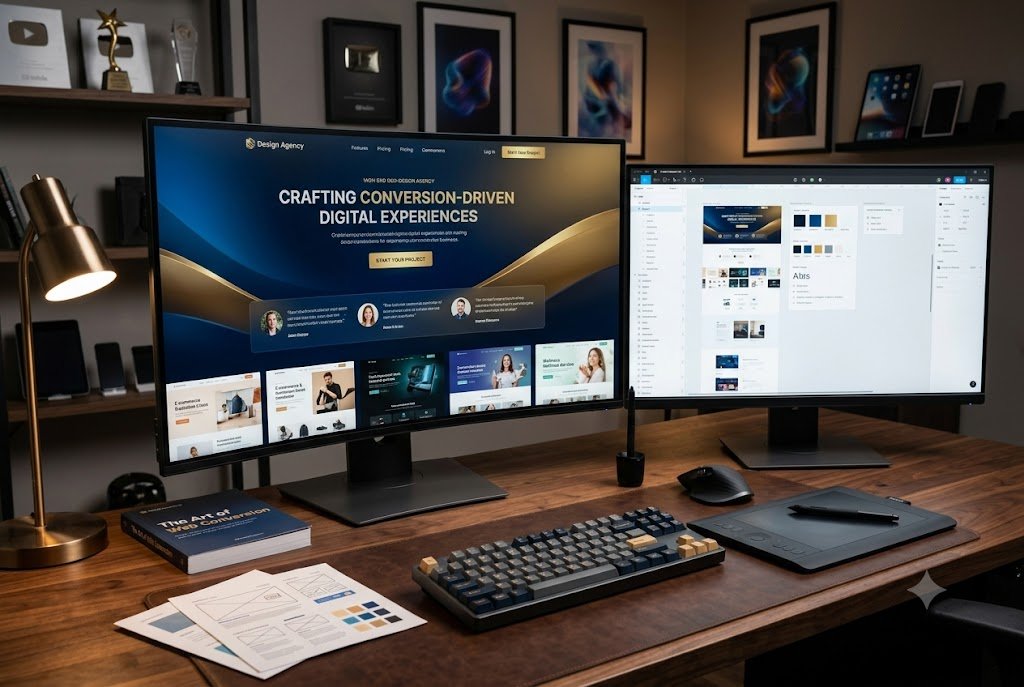 Landing Page Design TechFeenix