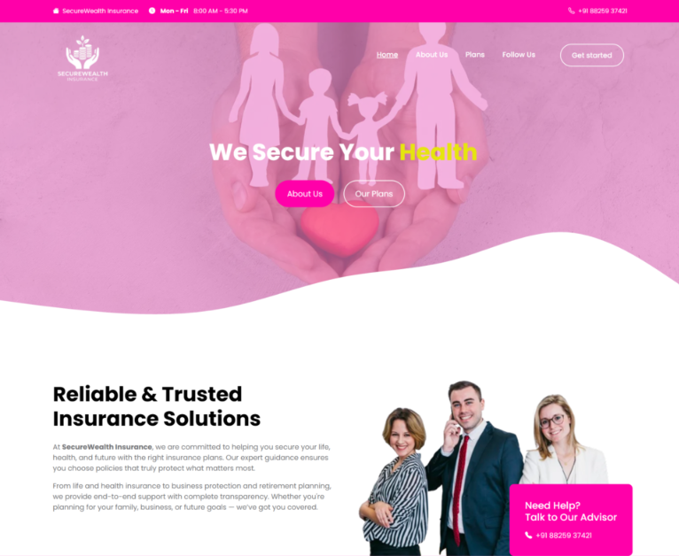 Secure Wealth insurance