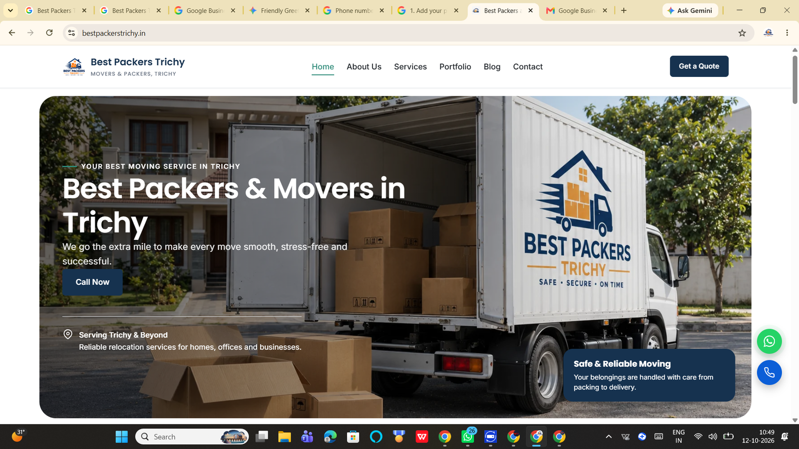 Best Packers Trichy